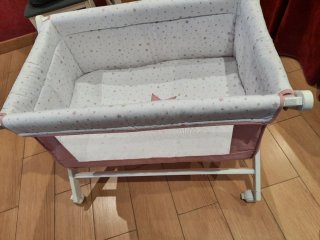 Fundas Minicuna Estrellas Rosa
