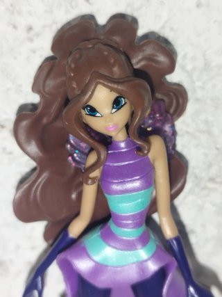 Lotto 2 Mini Figure Winx Club Aisha e Musa z2