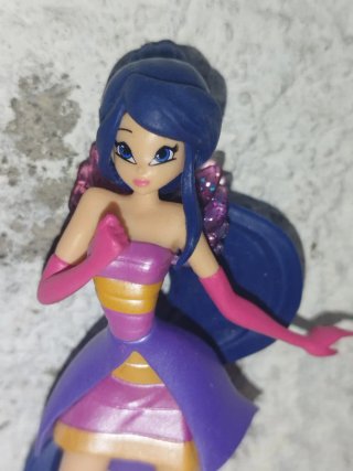 Lotto 2 Mini Figure Winx Club Aisha e Musa z2