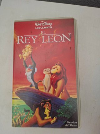 VHS El Rey León Disney Clásicos