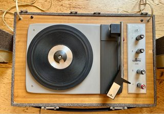 Tocadiscos Maletín Vintage con Altavoces