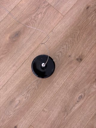Lampada da terra Parentesi nera
