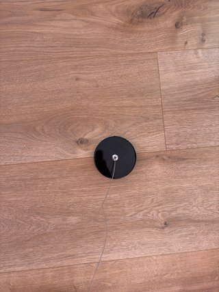 Lampada da terra Parentesi nera