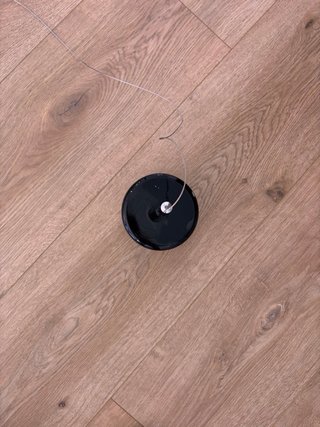 Lampada da terra Parentesi nera