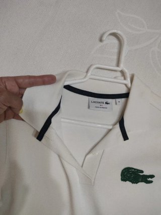Vestido original  Lacoste Blanco T.36
