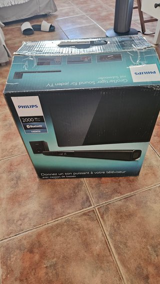 Barra de Sonido Philips Bluetooth HDMI ARC 120W