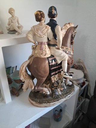 Figura Caballo con Jinete Colección