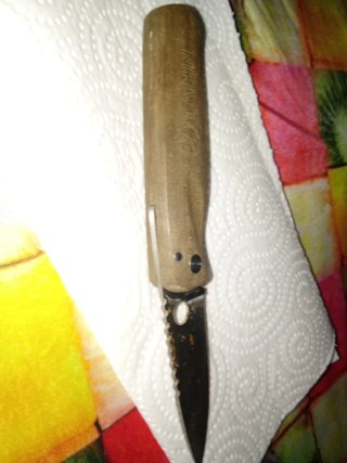Navaja de madera 8 cm