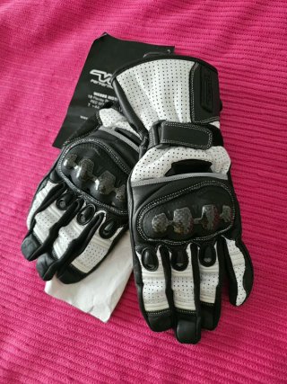 Guanti Da Moto In Vera Pelle, Taglie M