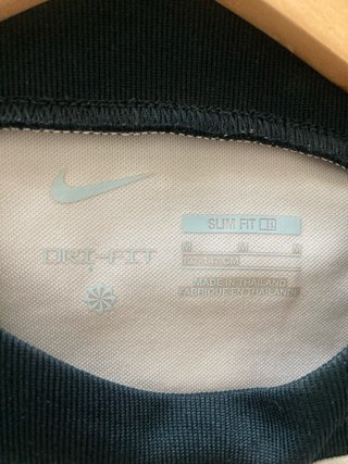 Camiseta Entrenamiento FC Barcelona Nike Beige/Ver