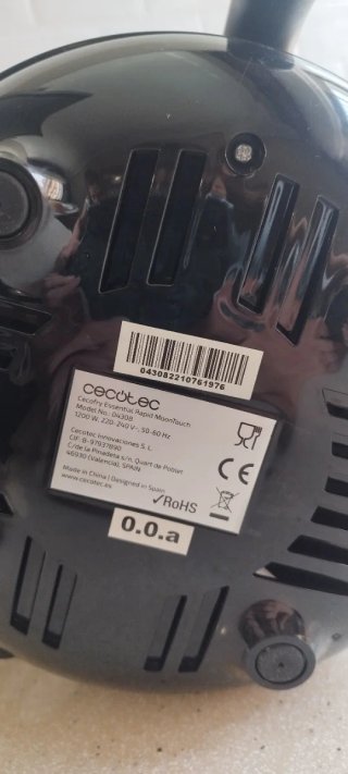 Freidora de Aire Cecofry Cecotec