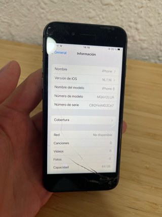 iPhone 8 64GB Negro