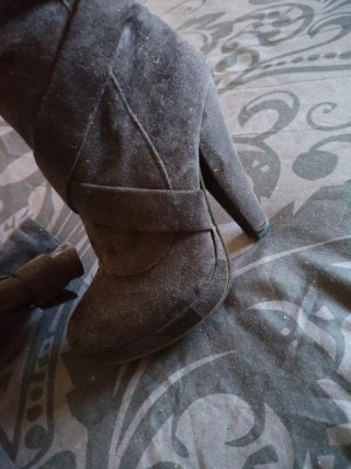 Botas de tacón altas negras