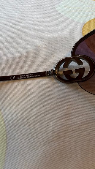 Gafas de sol Gucci Vintage Marrón/Morado