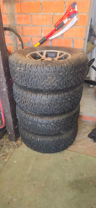 Neumáticos 255/70 R16 todoterreno