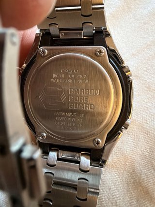 Reloj G-Shock Casio Oak Metal Marrón/Plata