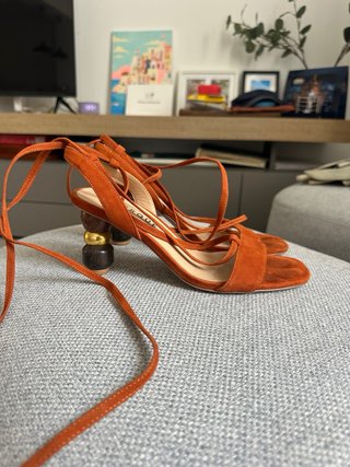 Sandalias Uterqüe ante teja t.38