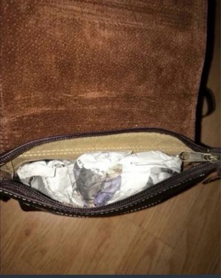Bolso Piel Bandolera Marrón. Nuevo