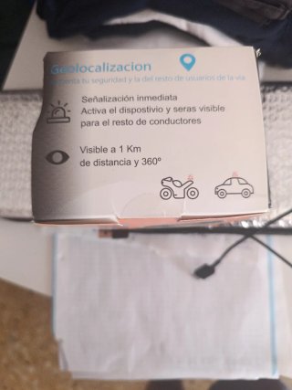 Baliza V16 DGT geolocalizada