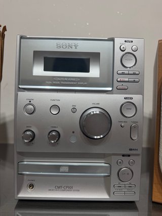 Sony CMT-CP101 Micro Hi-Fi CD cassetta e radio