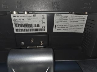 Monitor Philips 15 Plata y Negro