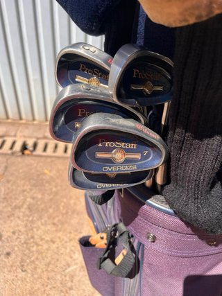 Bolsa de Golf y varios palos