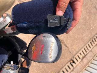 Bolsa de Golf y varios palos