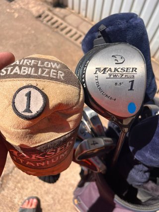 Bolsa de Golf y varios palos