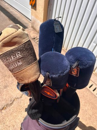 Bolsa de Golf y varios palos