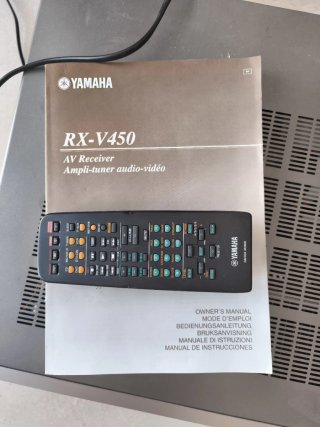 Yamaha Receptor AV y Altavoces