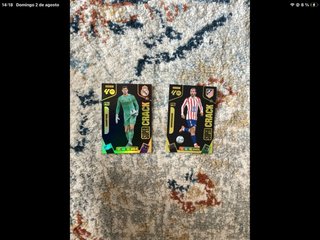 2 Cartas Super Crack LaLiga: Courtois y Griezmann