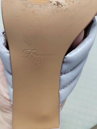 Sandalias Forever grises talla 38