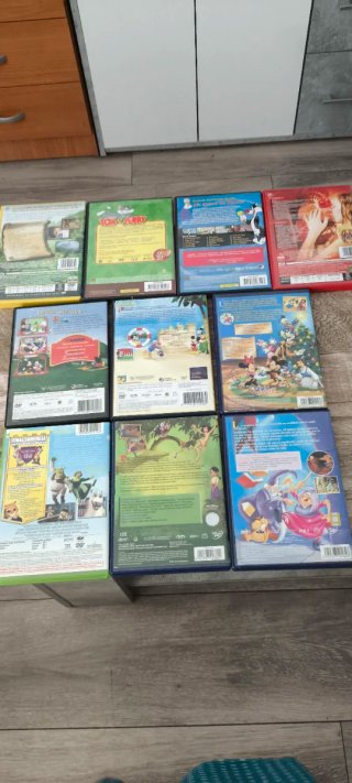 Lote 10 Películas DVD Infantiles Variadas