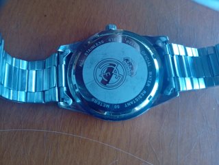 Reloj Real Madrid Plata y Blanco