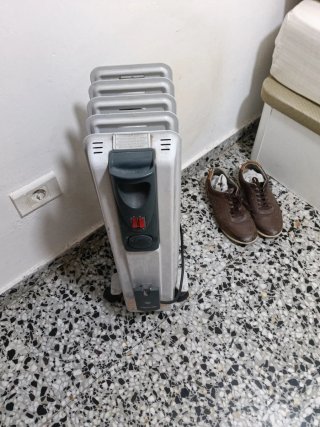 Radiador eléctrico blanco