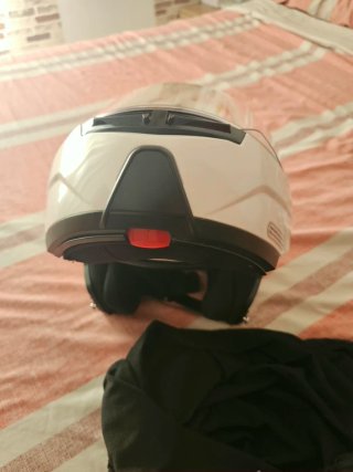 Casco de moto blanco LS2 XXS 51-53