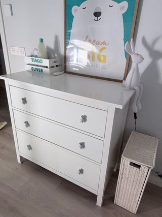 Cómoda Hemnes Ikea Blanca