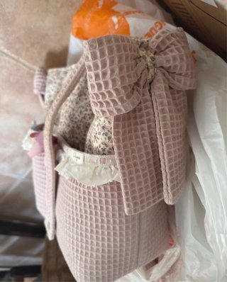 Conjunto para carro rosa