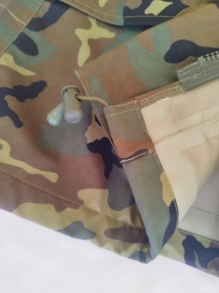 Traje militar de tormenta camuflaje