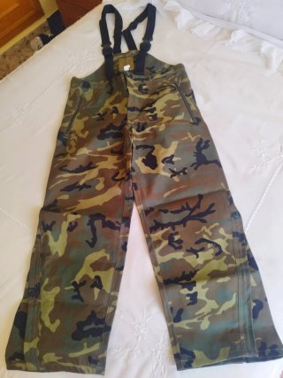 Traje militar de tormenta camuflaje