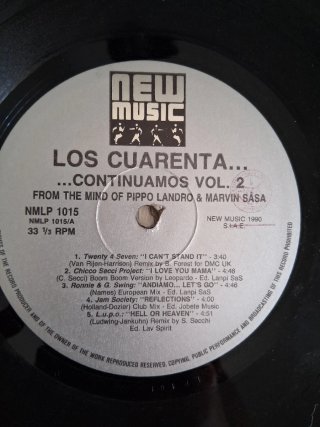 Disco Vinile Compilation Los Cuarenta
