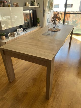 Mesa Comedor Extensible + 6 Sillas regalo