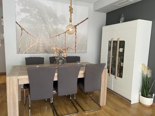 Mesa Comedor Extensible + 6 Sillas regalo