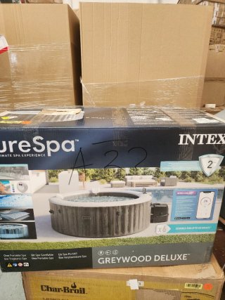 SPA Hinchable Intex Circular Greywood 6 personas