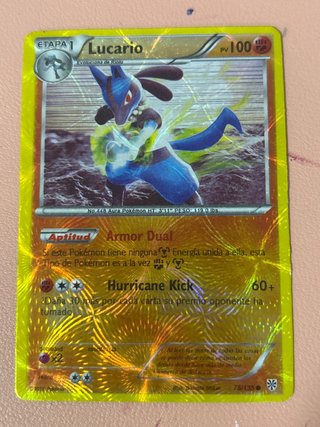 Lucario 78/135 Reverse Holo Platin