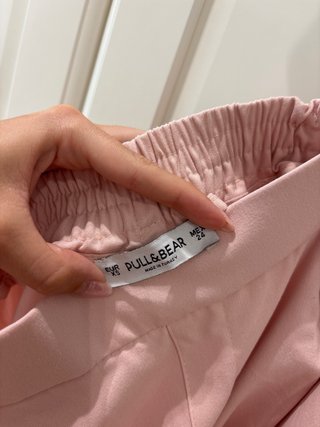 Pantalones rosas de vestir
