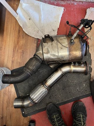 Downpipe BMW M57 325d