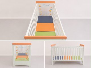 Cuna para bebé con diseño infantil