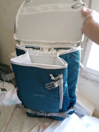 Mochila Quechua 20L Ice Compact Azul