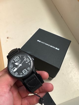 Reloj Antonio Miro Negro Nuevo